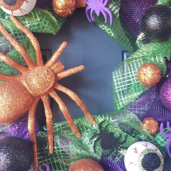 Halloween wreath - Picture 6 of 11
